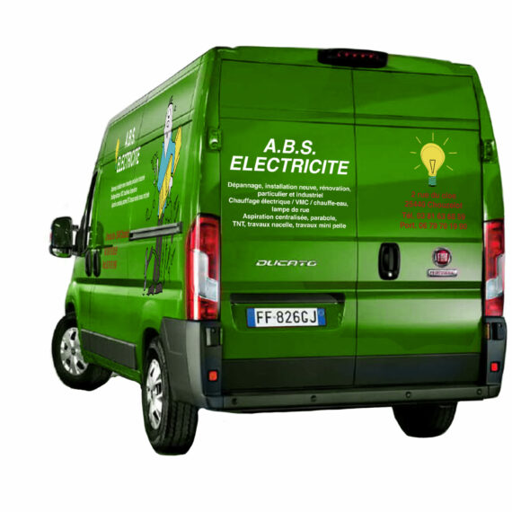 marquage véhicule ABS Électricité